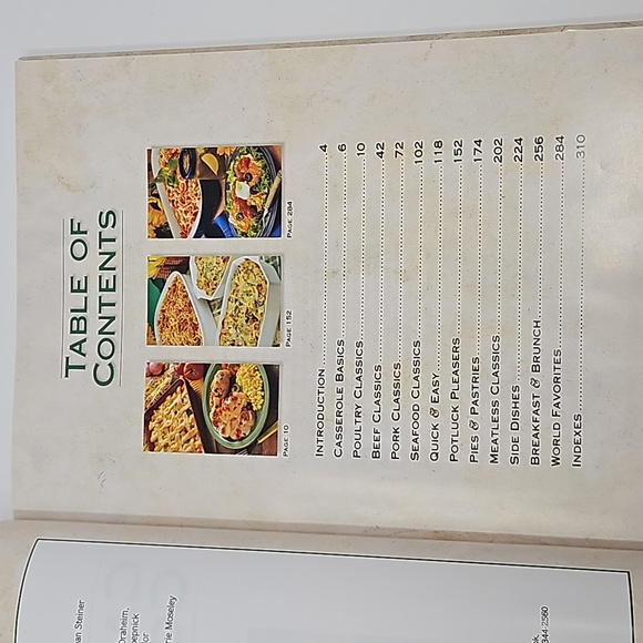 Set of Two Hardcover Casserole Cookbooks 365 Brand Name Taste of Home - Picture 10 of 10